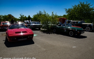 3 MG Classic Cars am Klosterhof, 06. 05.2018, Kloster Knechtsteden, bei Dormagen