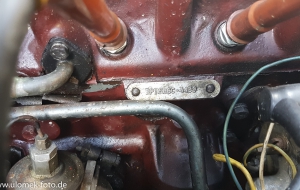 MG Magnette alter Motor
