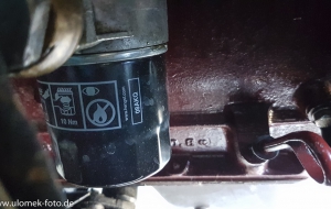 MG Magnette Ölfilter  mit Adapter