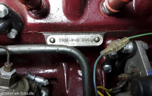 MG Magnette alte Motornummer